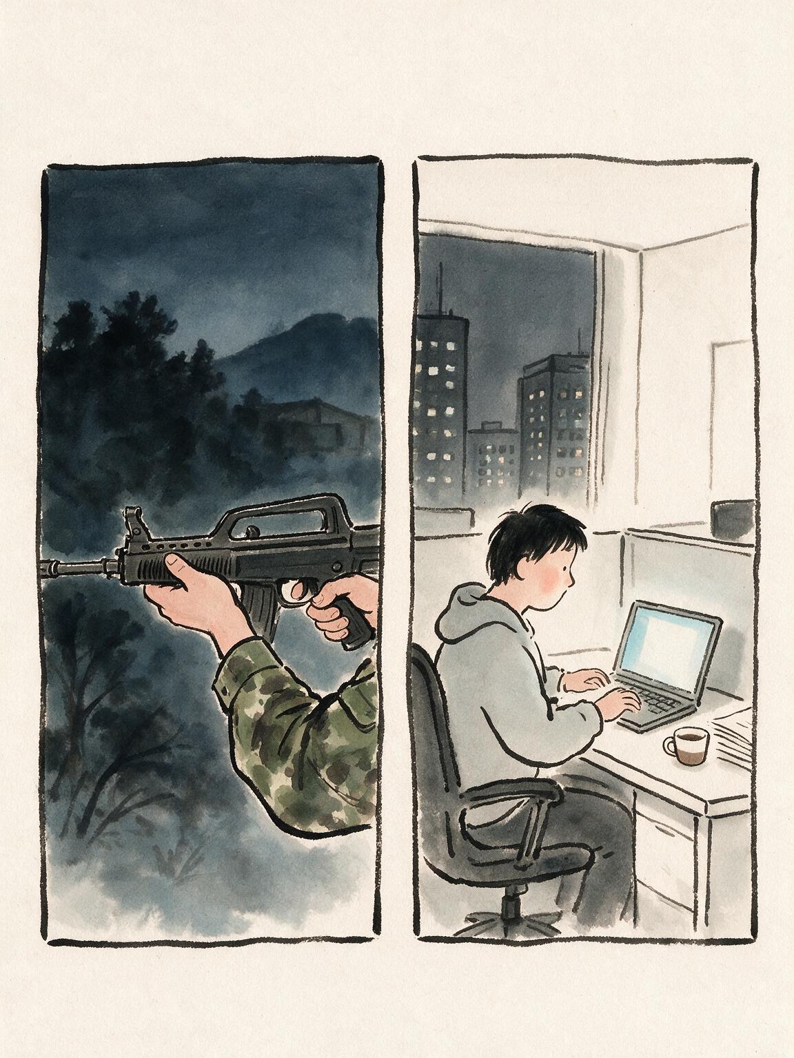 乱世打仗，盛世打工